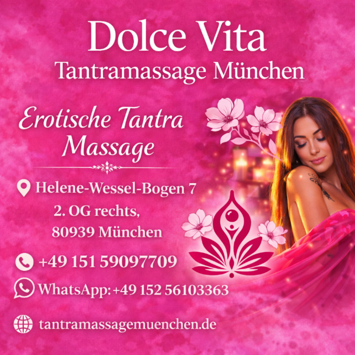 Dolce Vita, Neueröffnung! Erotische Tantra Massagen in München - Euro-Industriepark