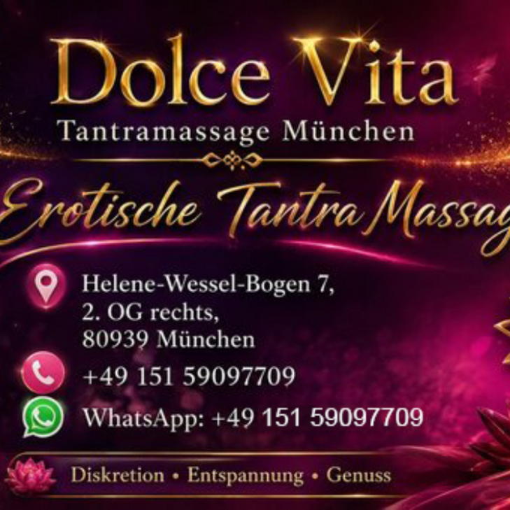 Dolce Vita, Neueröffnung! Erotische Tantra Massagen in München - Euro-Industriepark