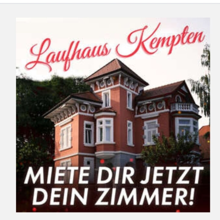 Laufhaus Kempten, gewerbliche Zimmervermietung in Kempten