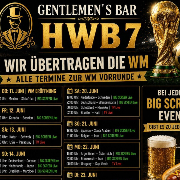 HBW 7  Gentlemen´s Bar, Exclusive Bar & Lounge in München - Euro-Industriepark